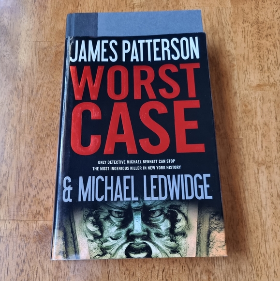 🌟3/$30 Sale!Mix & Match🌟James Patterson Worst Case Hardcover Book - Picture 4 of 5